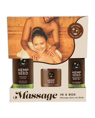 NAKED IN THE WOODS MASSAGE IN A BOX GIFT SET