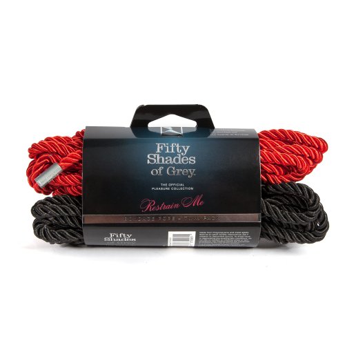 FIFTY SHADES BONDAGE ROPE TWIN PACK