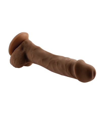 Selopa 6.5\" Natural Feel Dildo - Dark