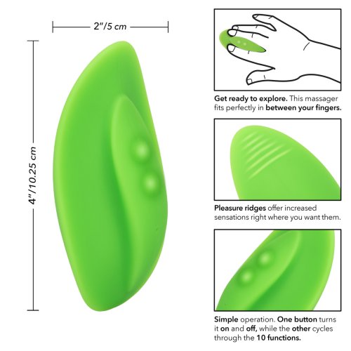 MINI MARVELS MARVELOUS TEASER VIBRATOR GREEN