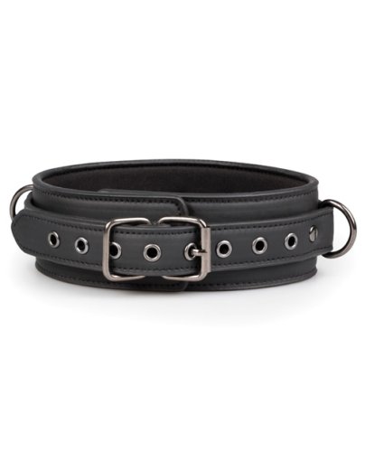 Easy Toys Fetish Collar w/Leash - Black