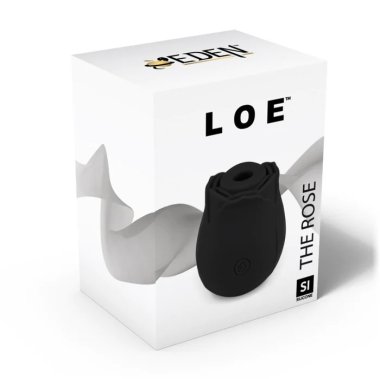 LOE THE ROSE PREMIUM SUCTION STIMULATOR BLACK