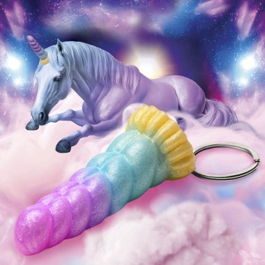 Mystique Unicorn Keychain
