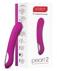 Kiiroo Pearl2 Interactive G-Spot Vibrator - Purple