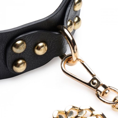 MASTER SERIES BLACK & GOLD BONDAGE SET