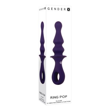 Gender-X Ring Pop - Vibrating Plug