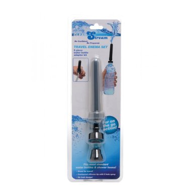 Travel Enema Water Bottle Adapter Set