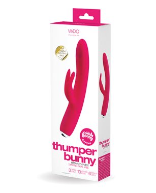 VeDO Thumper Bunny Rechargeable Dual Vibe - Pretty in Pink