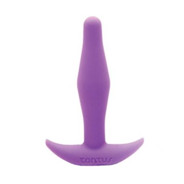 Tantus Silicone Little Flirt Butt Plug Purple Haze (Colour - Purple Haze)