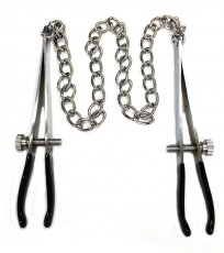 STAINLESS STEEL NIPPLE CHAIN CLAMP