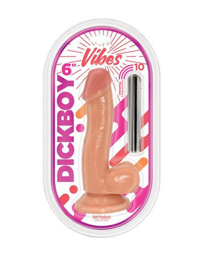 Dick Boy Vanilla Lovers 6\" Vibe Bullet