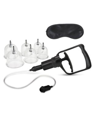 (WD) LUX FETISH EROTIC SUCTION CUPPING SET