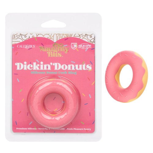 NAUGHTY BITS DICKIN\' DONUTS SILICONE DONUT COCK RING