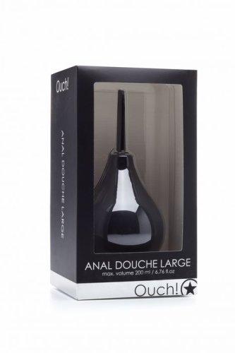 ANAL DOUCHE LARGE BLACK