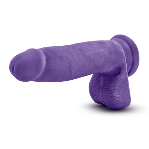 AU NATUREL BOLD PLEASER 7 IN DILDO PURPLE