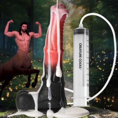 Centaur Explosion Squirting Silicone Dil