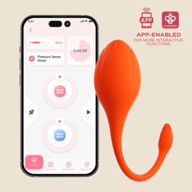 Lili App-Enabled Egg Vibrator with R/C
