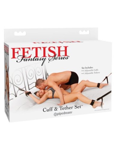 FETISH FANTASY CUFF & TETHER SET