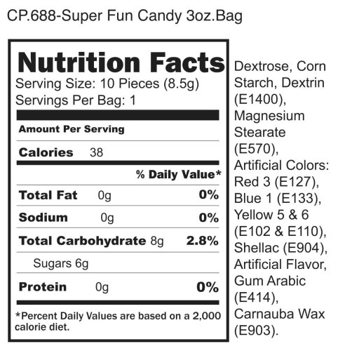 SUPER FUN PENIS CANDY EA