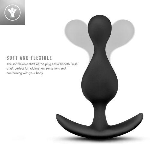 Luxe Explore Silicone Plug - Black