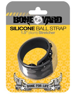 Boneyard 1.5" Ball Strap - Black