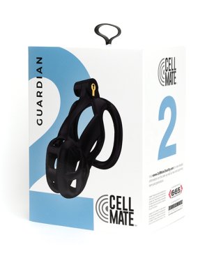 NO ETA $=Sport Fucker Cellmate Guardian Chastity Cage - Size 2 Black