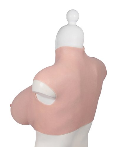 XX-DREAMSTOYS Ultra Realistic H Cup Breast Form Extra Large - Ivory