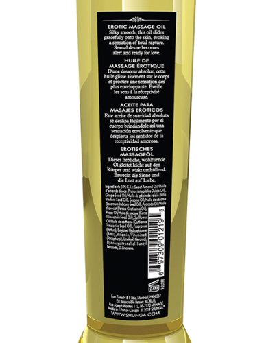 Shunga Massage Oil - 8 oz Midnight Flower