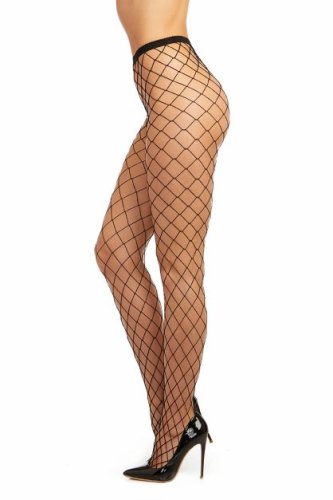 PANTYHOSE FENCE NET BLACK OS ODESSA