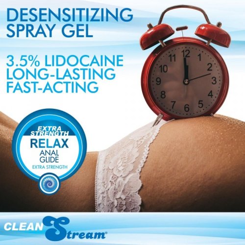 CLEANSTREAM RELAX EXTRA STRENGTH ANAL LUBE 4 OZ