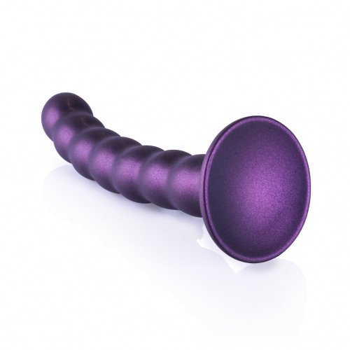 Ouch! Beaded G-Spot Dildo 6.5\'\' - Purple