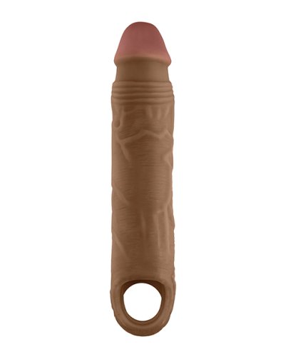 Shaft Model F Flexskin Liquid Silicone 7.8\" Sheath - Oak