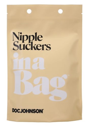 IN A BAG NIPPLE SUCKERS BLACK