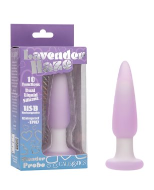 Lavender Haze Slender Anal Probe - Lavender/White