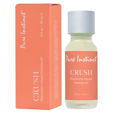 PURE INSTINCT PHEROMONE INFUSED PERFUME OIL EAU DE PARFUM CRUSH .5FL OZ/15ML