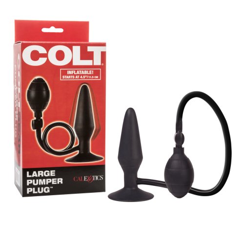 COLT LARGE PUMPER PLUG BLACK