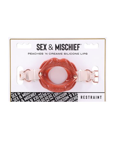 Sex & Mischief Peaches \'n CreaMe Silicone Lips