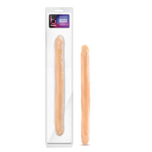 B YOURS 16 DOUBLE DILDO BEIGE \"