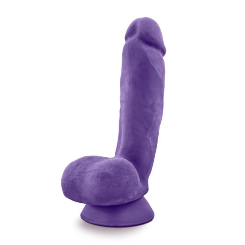 AU NATUREL BOLD POUND 8.5 IN DILDO PURPLE