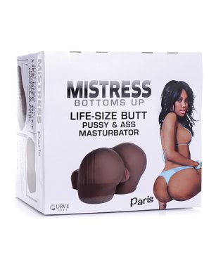 Curve Toys Mistress Bottom's Up Paris Life Size Pussy & Ass Masturbator