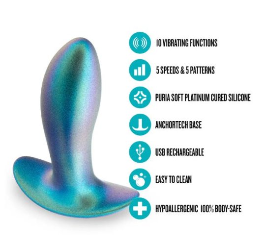 ANAL ADVENTURES MATRIX VOYAGER PLUG NEPTUNE TEAL