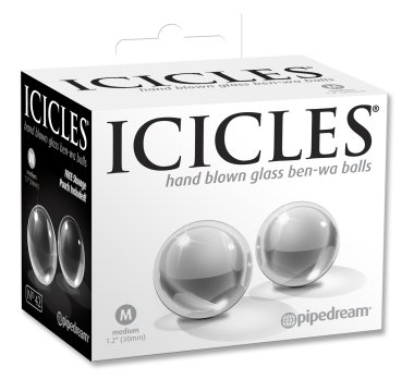 ICICLES #42 MEDIUM GLASS BEN-WA BALLS