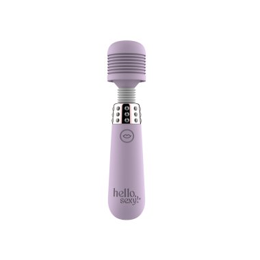 Hello Sexy Bling Bling Mini Wand -Lilac