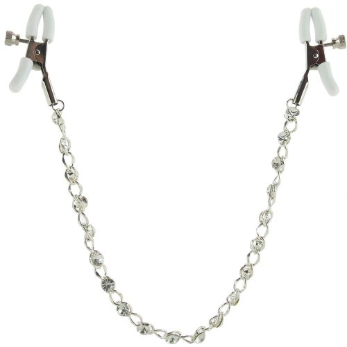 Nipple Play Crystal Chain Nipple Clamps