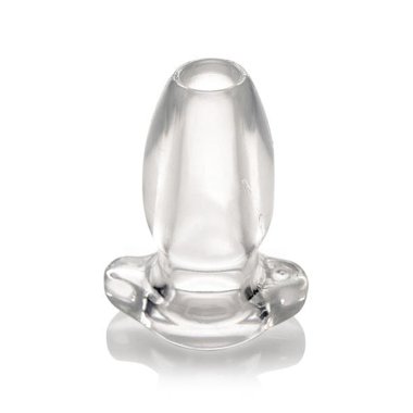 PeepHole Clear Hollow Anal Plug