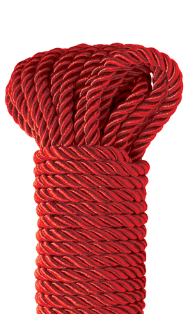 FETISH FANTASY SERIES DELUXE SILK ROPE RED