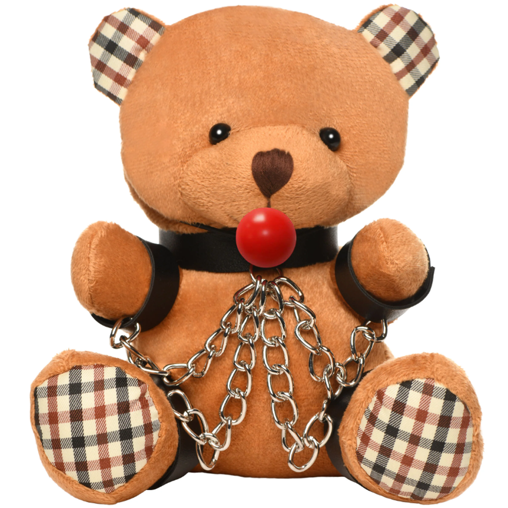 Gagged Bondage Teddy Bear Plush