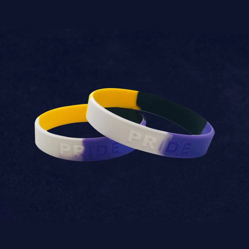 Pansexual Pride Silicone Bracelet