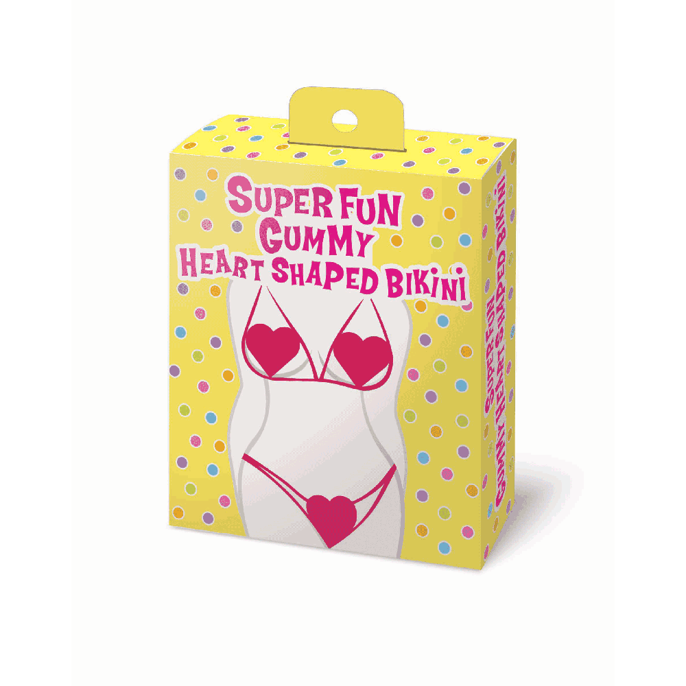 Super Fun Gummy Heart Shaped Bikini Set
