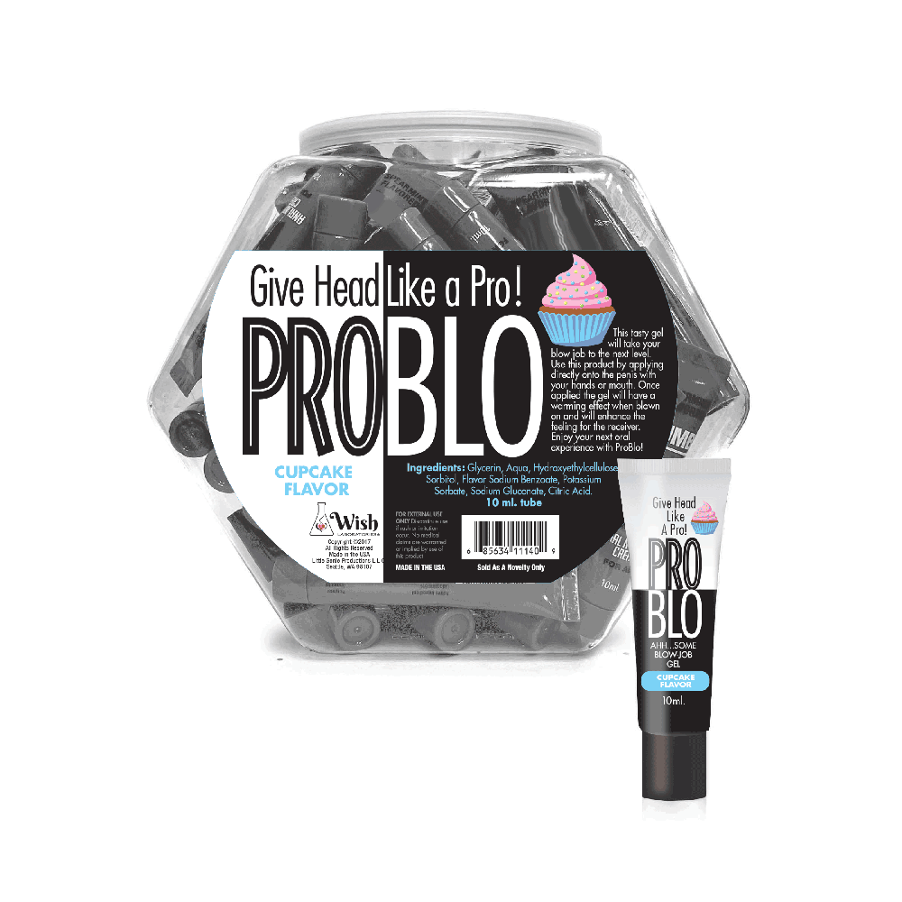 ProBlo Cupcake Flavor Pleasure Gel 65pc